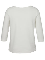Sweatshirt - 954-offwhite - Weiß