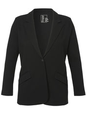 Blazer aus Viskosemix - 104-black - Schwarz