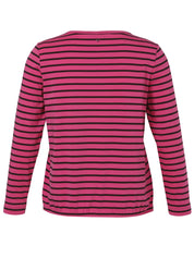 Langarmshirt aus Baumwolle - 654314-pink / wild berry - Pink