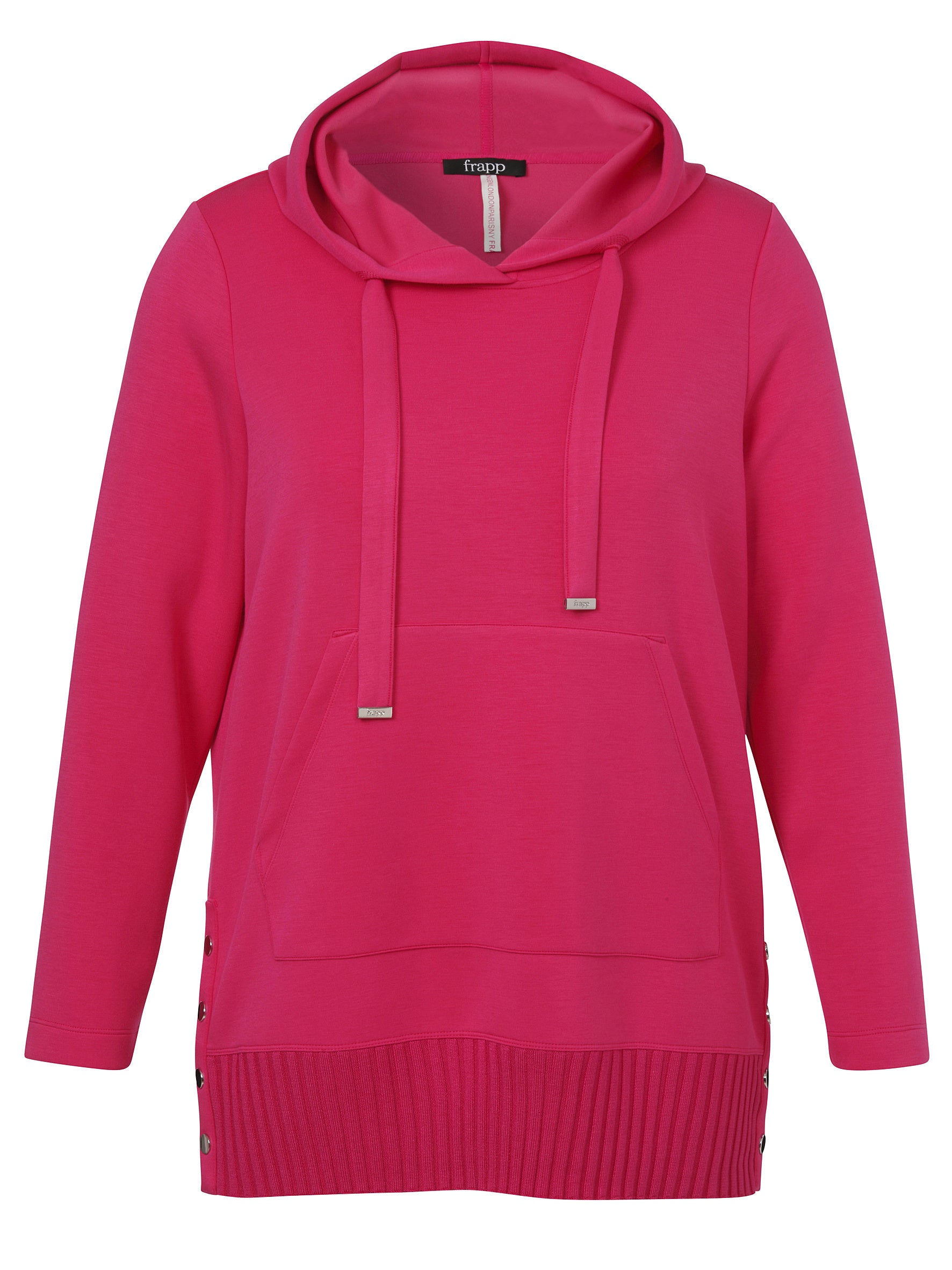 Sweathoodie aus Viskosemix - 654-pink - Pink