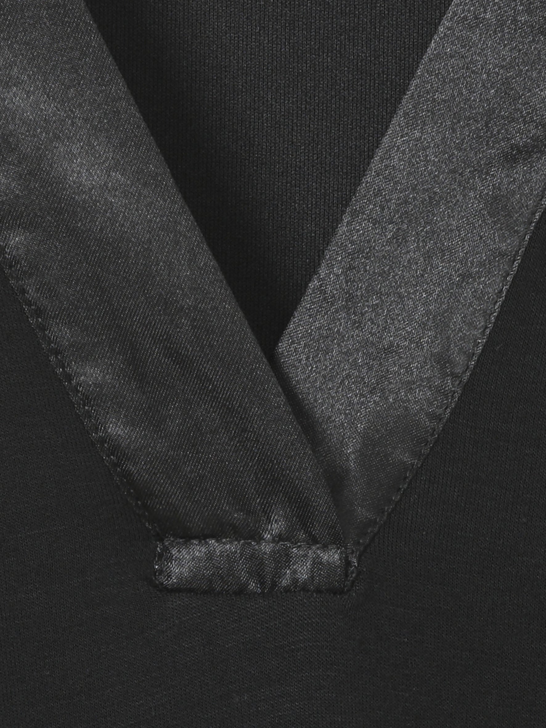 Sweathoodie aus Viskosemix - 104-black - Schwarz