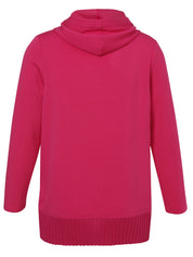 Sweathoodie aus Viskosemix - 654-pink - Pink