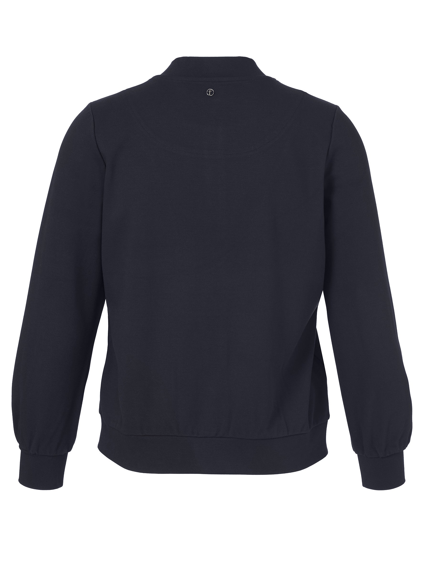 Bomberjacke aus Viskose - 814-navy - Blau
