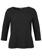Sweatshirt - 104-black - Schwarz