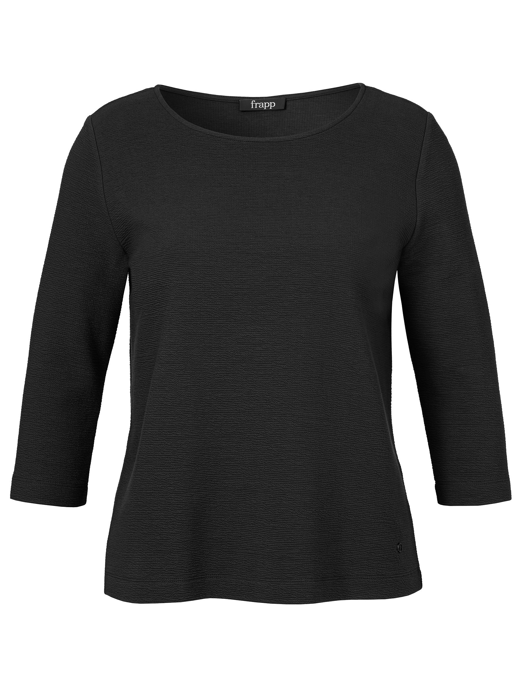 Sweatshirt - 104-black - Schwarz