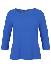 Sweatshirt - 854-azur - Blau