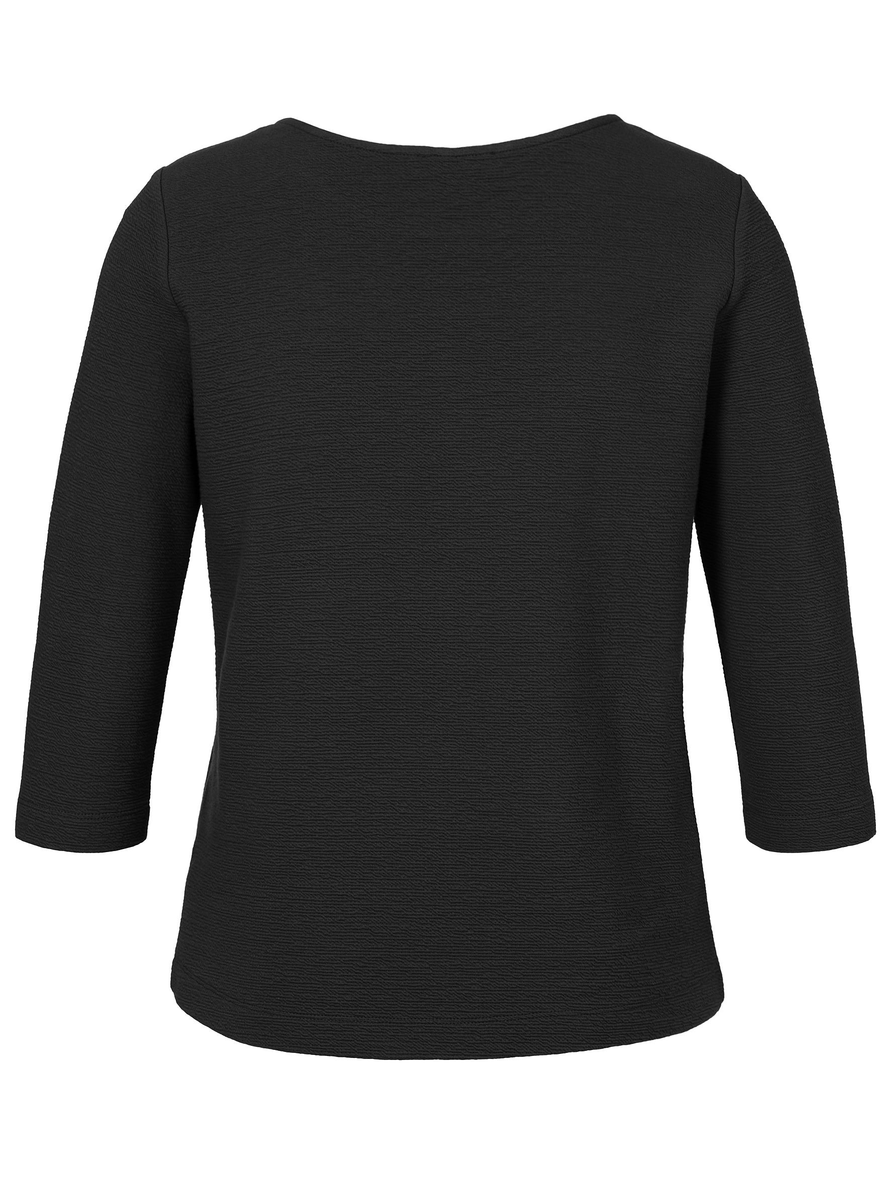 Sweatshirt - 104-black - Schwarz