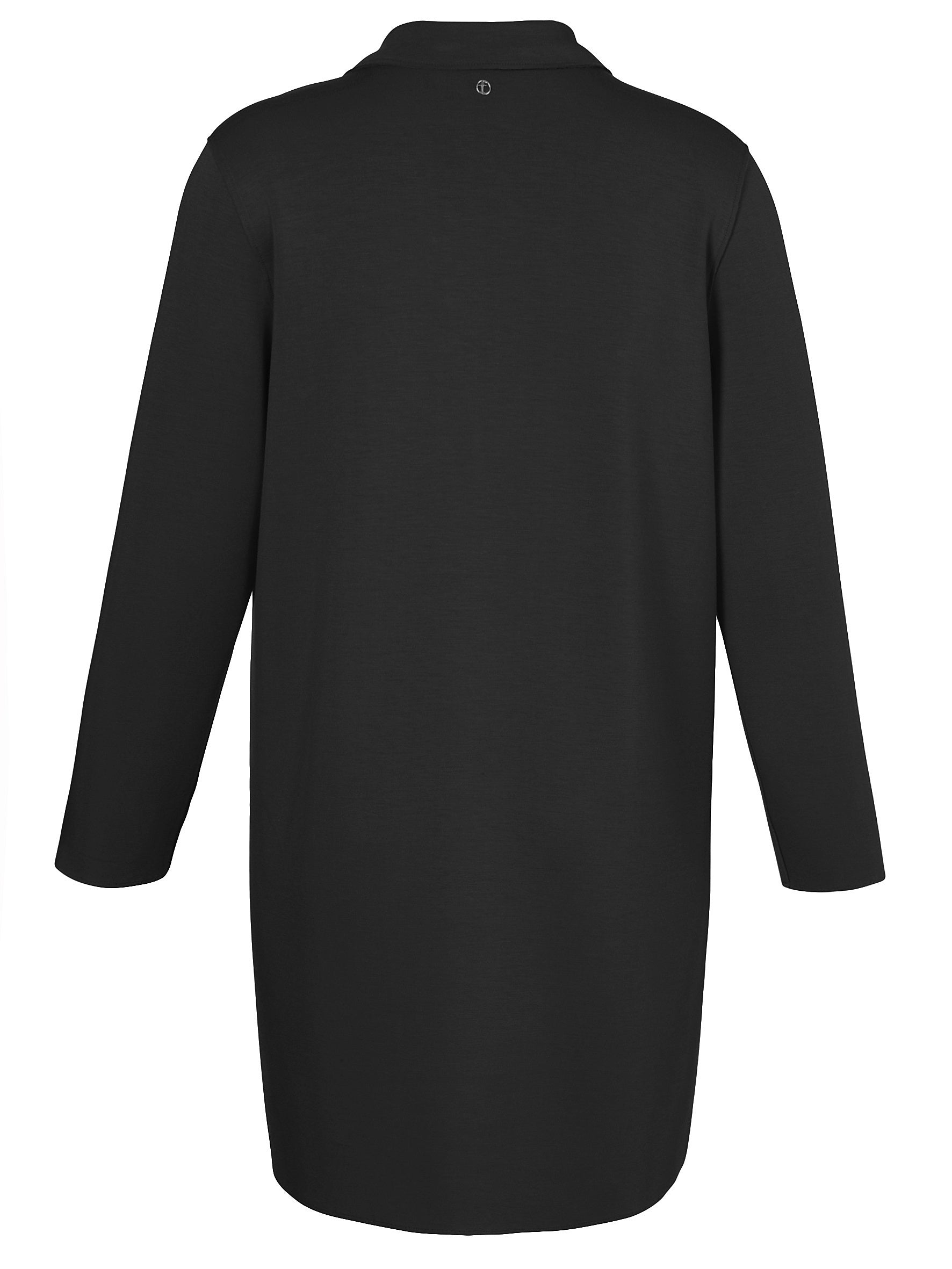 Mantel aus Viskosemix - 104-black - Schwarz