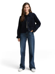 Cord-Overshirt aus Baumwolle - 11019-Lunar Eclipse - Blau