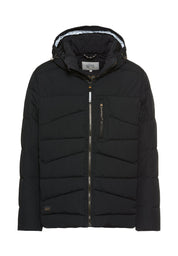 Winterjacke mit abnehmbarer Kapuze - 88-Asphalt - Grau