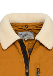 Blouson mit abnehmbarem Kragen - 67-Burned Yellow - Orange