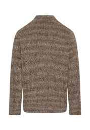 Übergangsjacke aus Wollmix - 27-Dark Brown - Braun