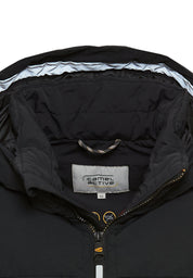 Winterjacke mit abnehmbarer Kapuze - 88-Asphalt - Grau