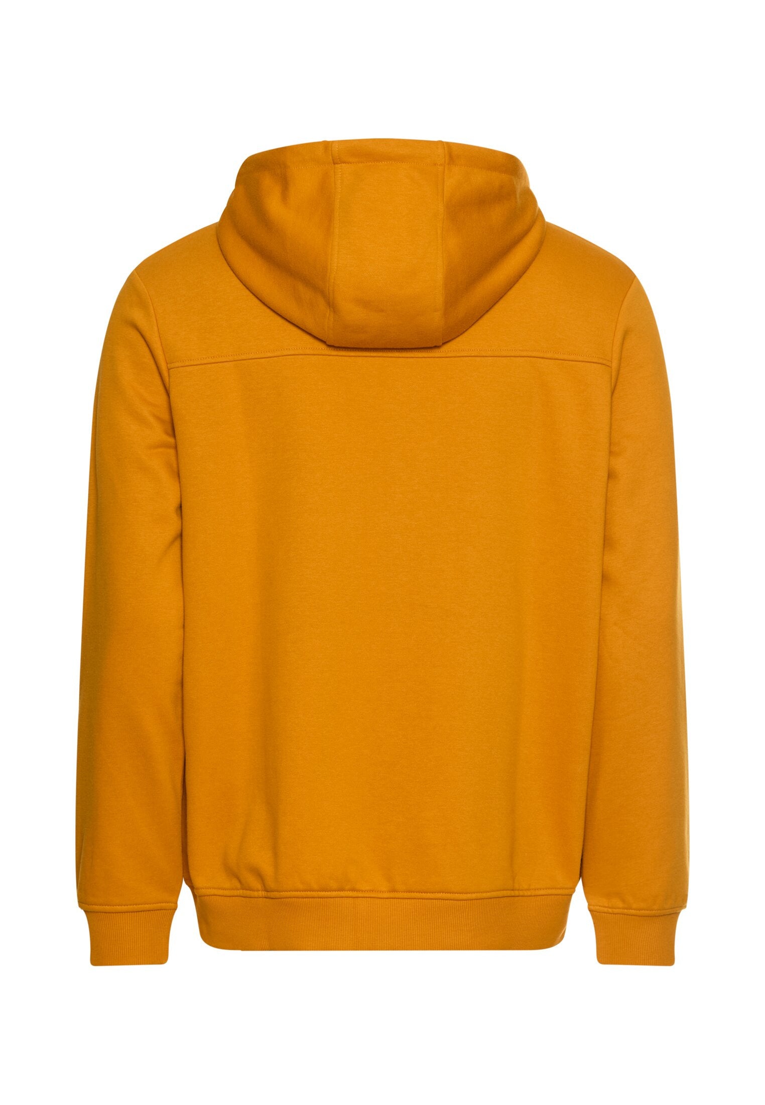 Sweatshirtjacke aus Baumwollmix - 67-Burned Yellow - Orange