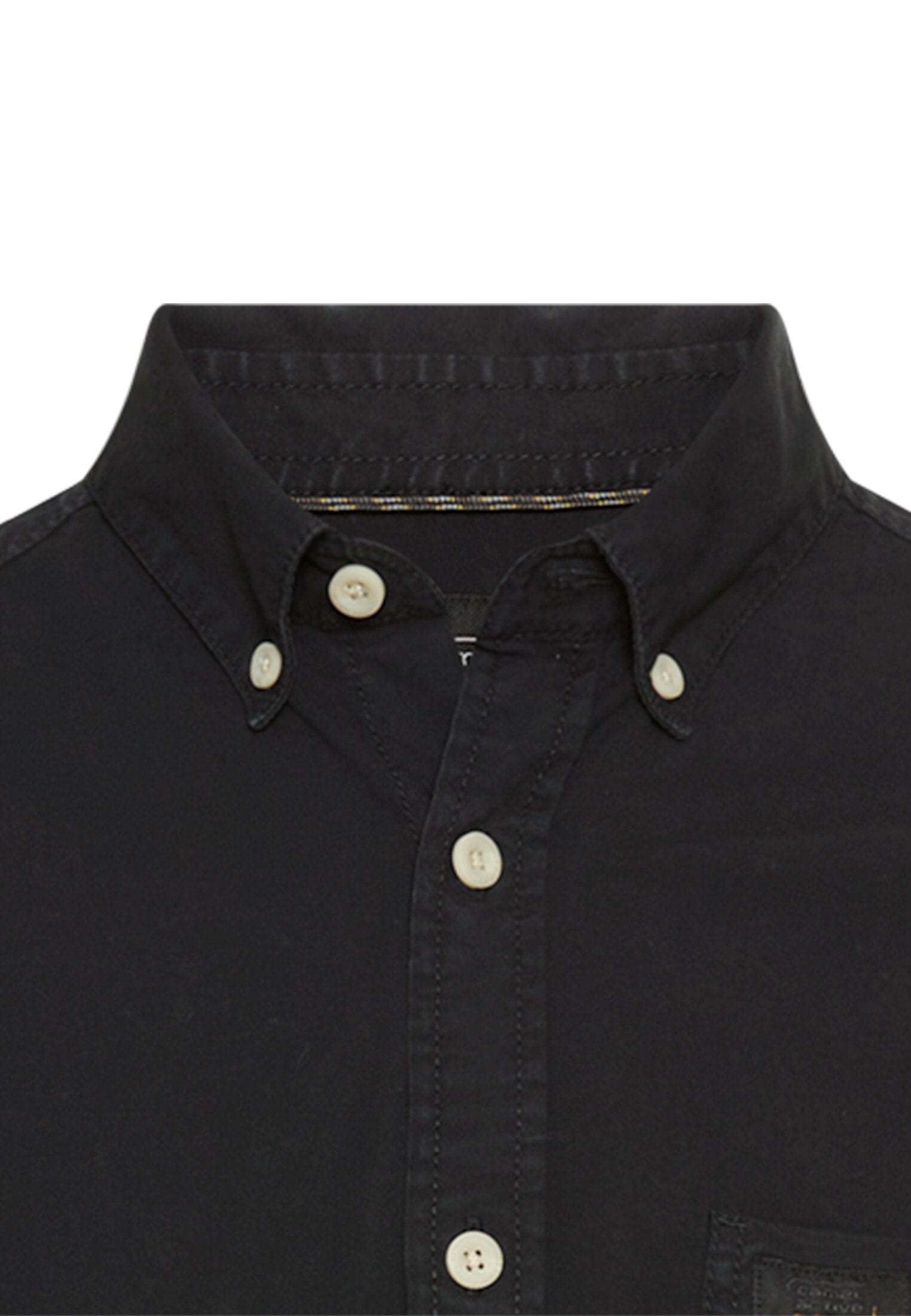 Hemd Regular Fit - 88-Asphalt - Schwarz