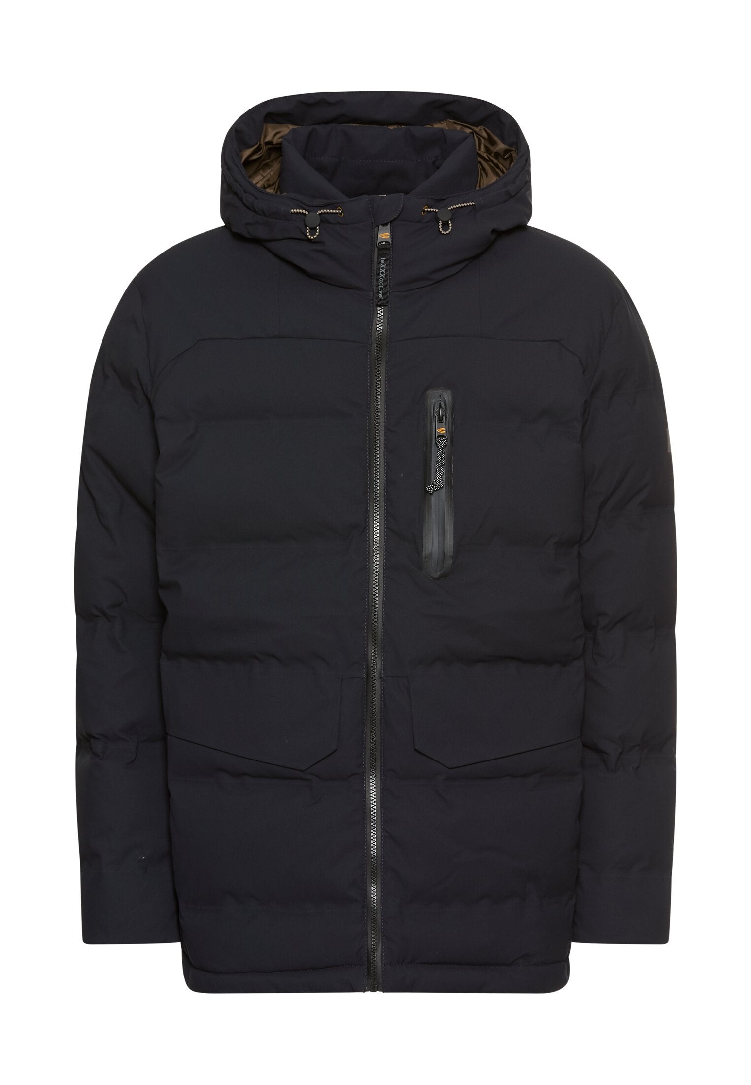 Steppjacke mit Kapuze - 47-Dark Navy - Blau