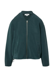 Sweatshirtjacke - 6933-BLUE GREEN - Grün