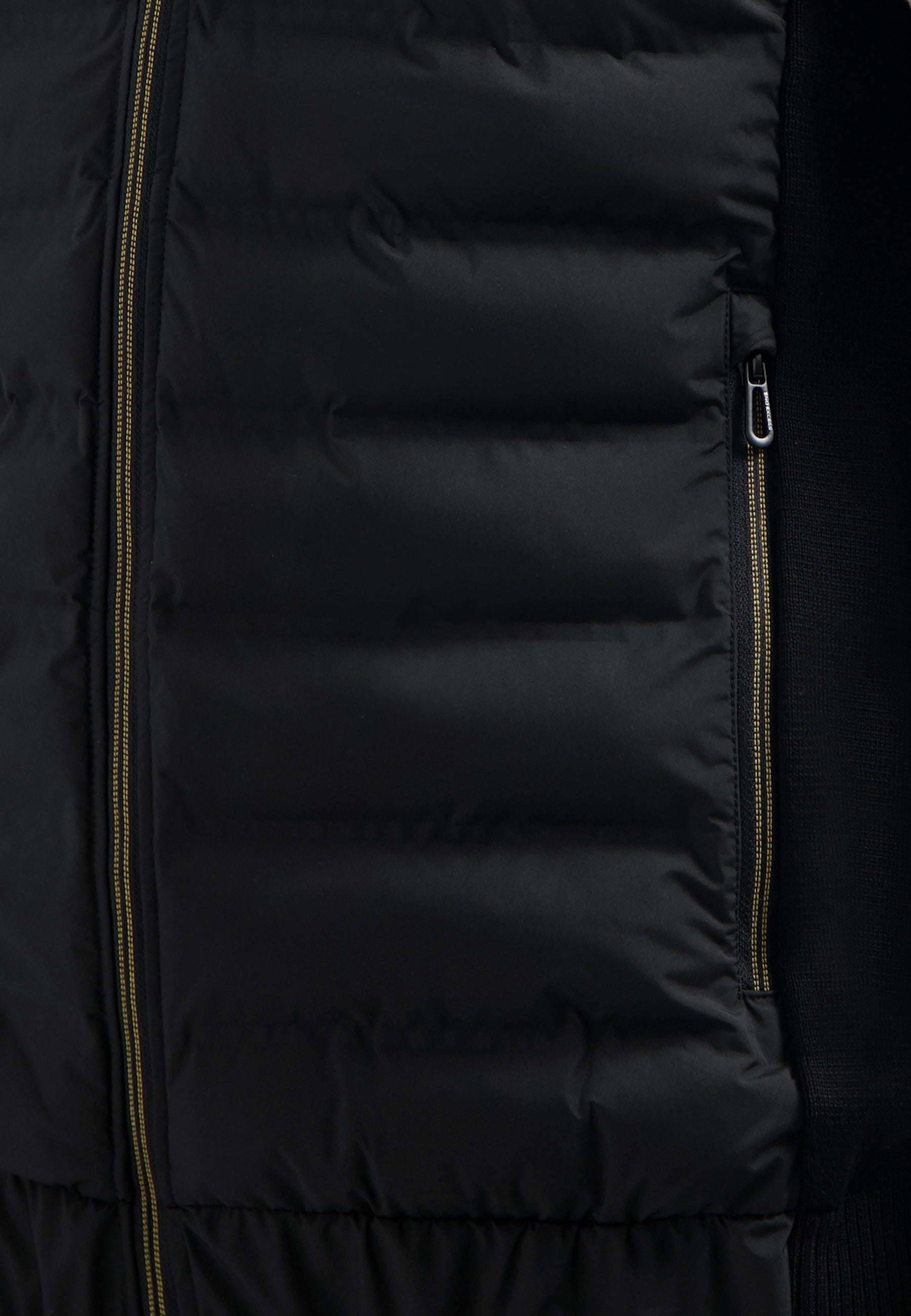 Steppweste mit Stehkragen - 020-Black - Schwarz