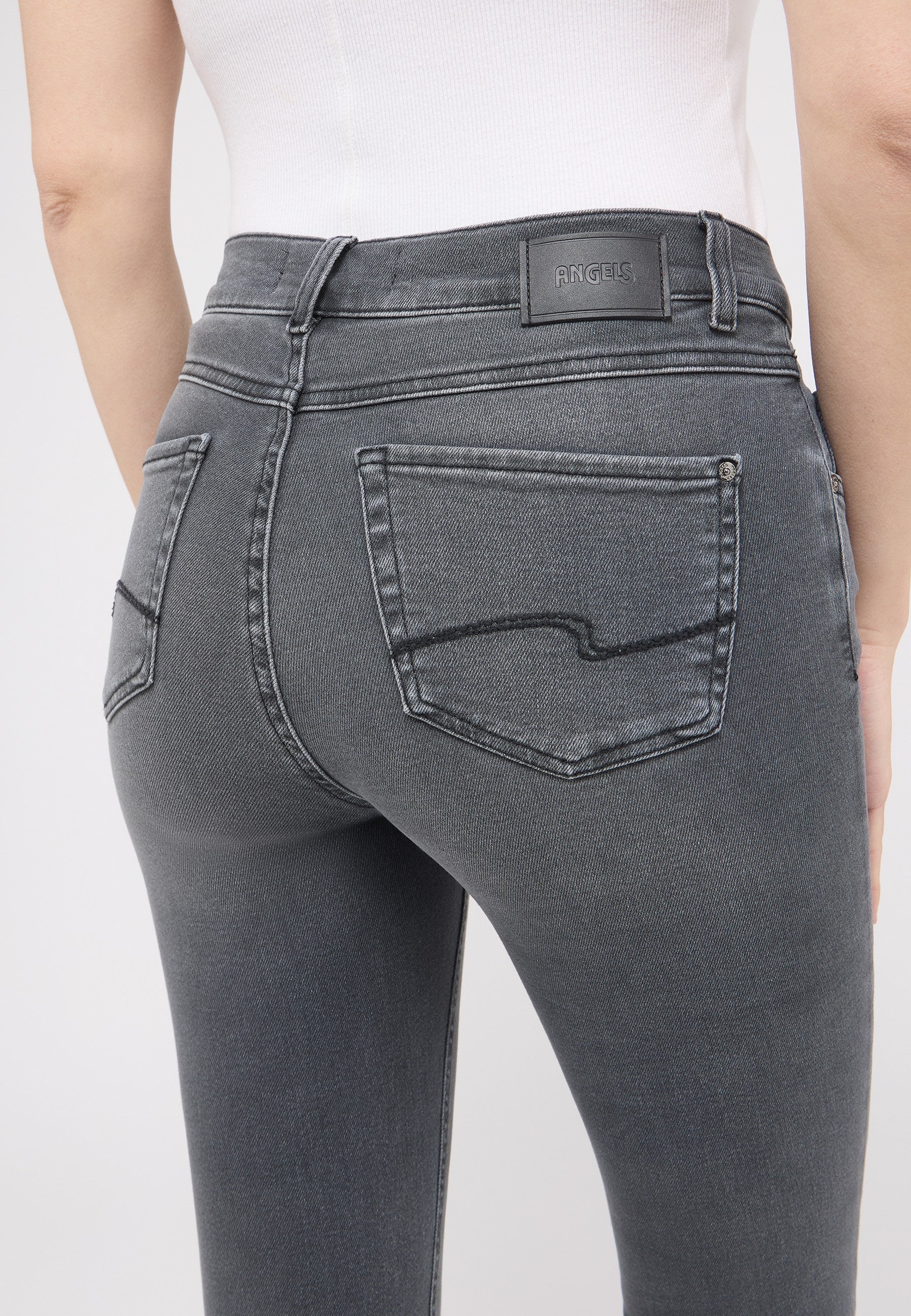 Jeans Skinny - 1258-grey used - Grau
