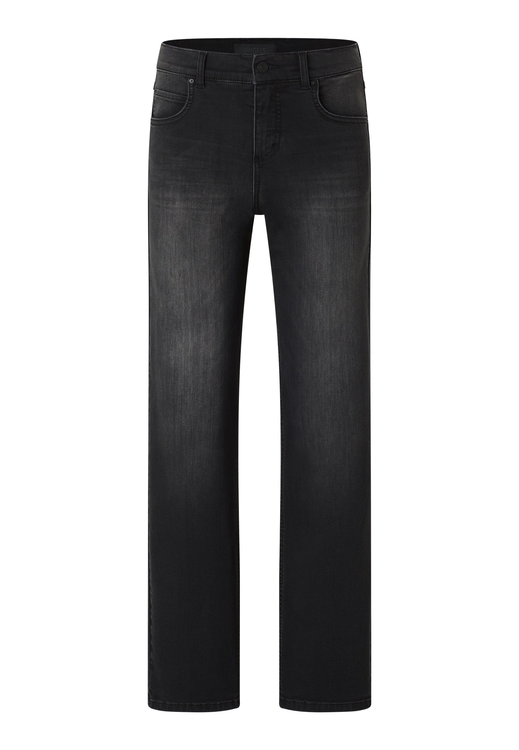 Jeans LARA Wide Leg - 1158-anthracite used - Grau