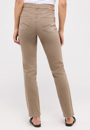 Jeans CICI Slim Fit - 4445-truffle used - Braun