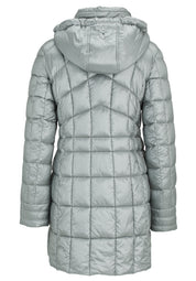 Steppmantel mit abnehmbarer Kapuze - 5722-Sea Spray - Blau