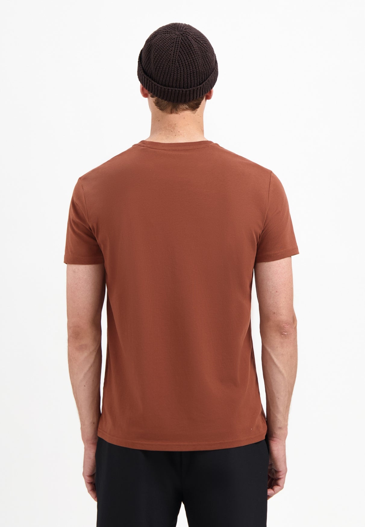 T-Shirt aus Baumwolle - 141-Terra - Braun