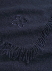 Schal aus Wolle - BLU4 - Blau