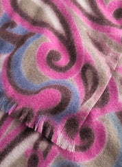 Schal mit Paisleymuster - ROS3 - Rosa