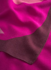 Schal gemustert - RED3 - Rot