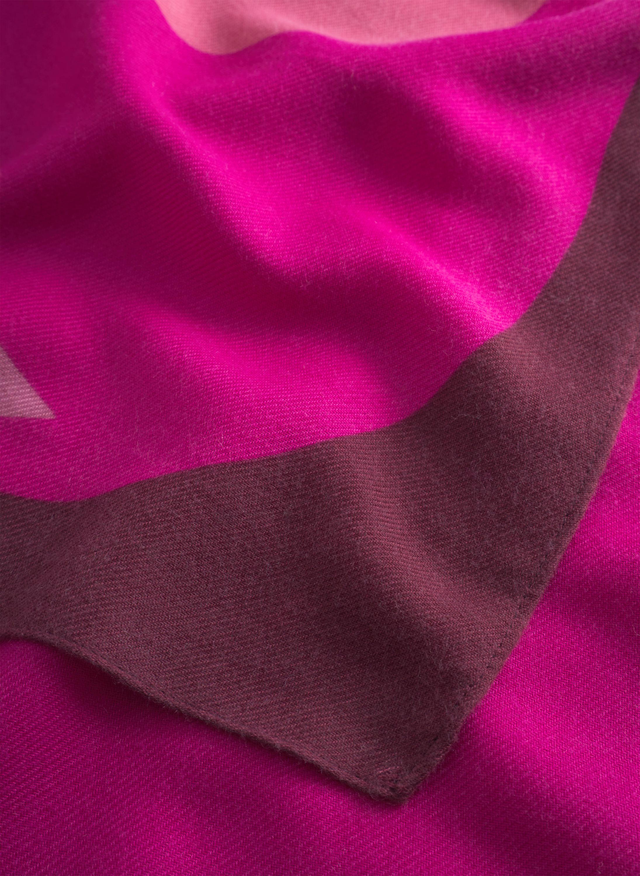 Schal gemustert - RED3 - Rot