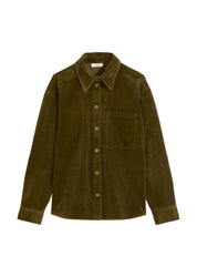 Cordovershirt aus Baumwolle - 1358-Burnished Logs - Khaki