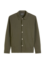 Overshirt aus Baumwollmix - 493-copley brown - Khaki