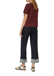 T-Shirt aus Baumwolle - 3902-RED - Rot