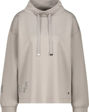 Sweatshirt aus Viskosemix - 540 greige - Beige