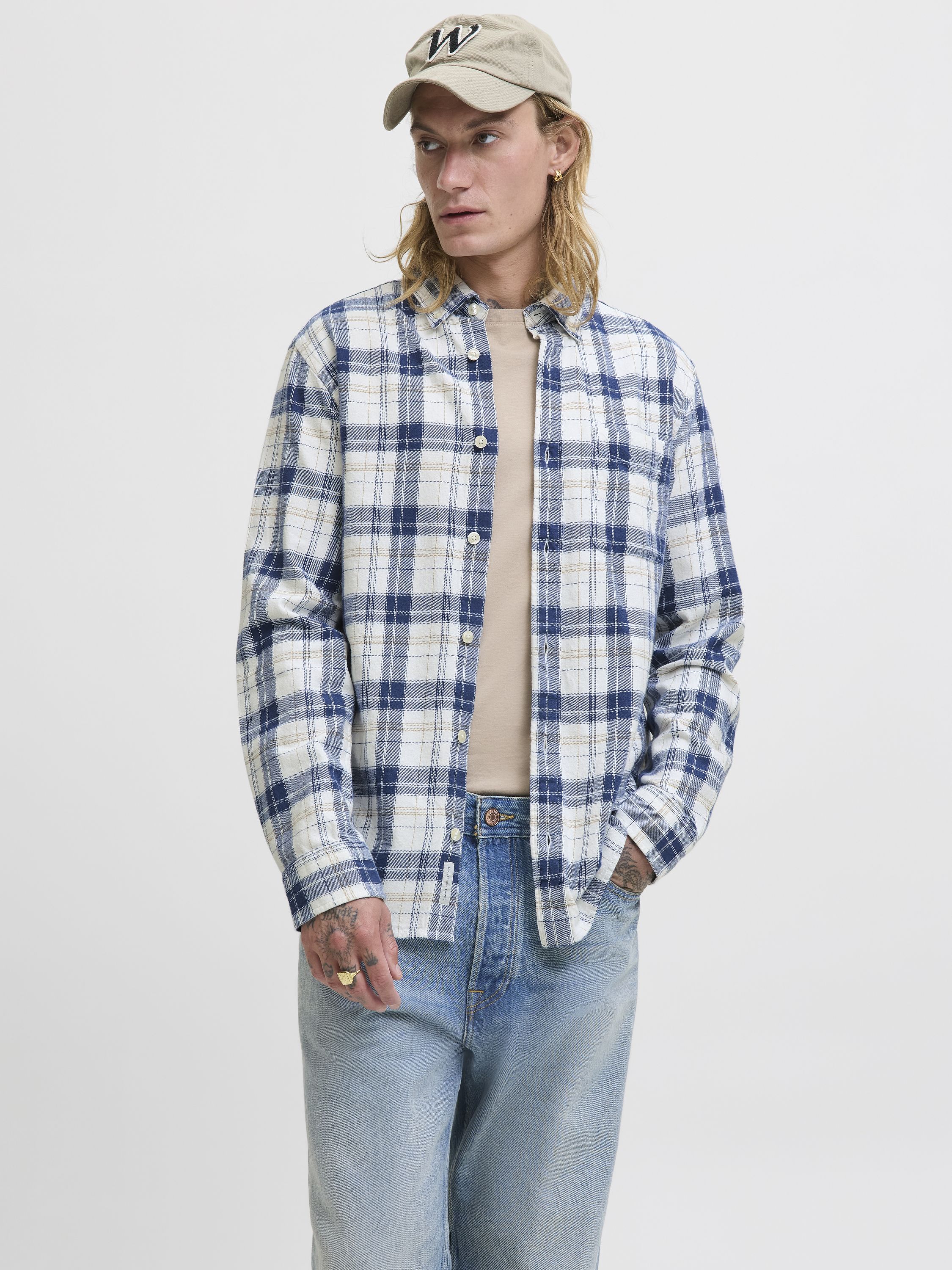 Hemd Regular Fit - Night Sky - Blau