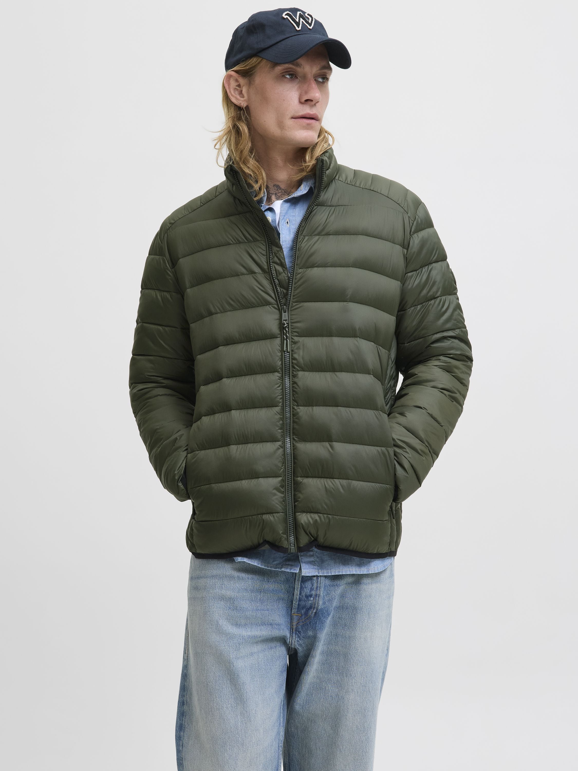 Steppjacke - Rosin - Grün