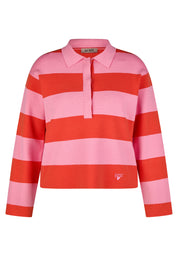 Strickpullover aus Viskosemix - 6212-ROSA - Rosa