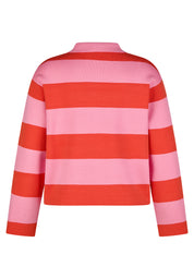 Strickpullover aus Viskosemix - 6212-ROSA - Rosa