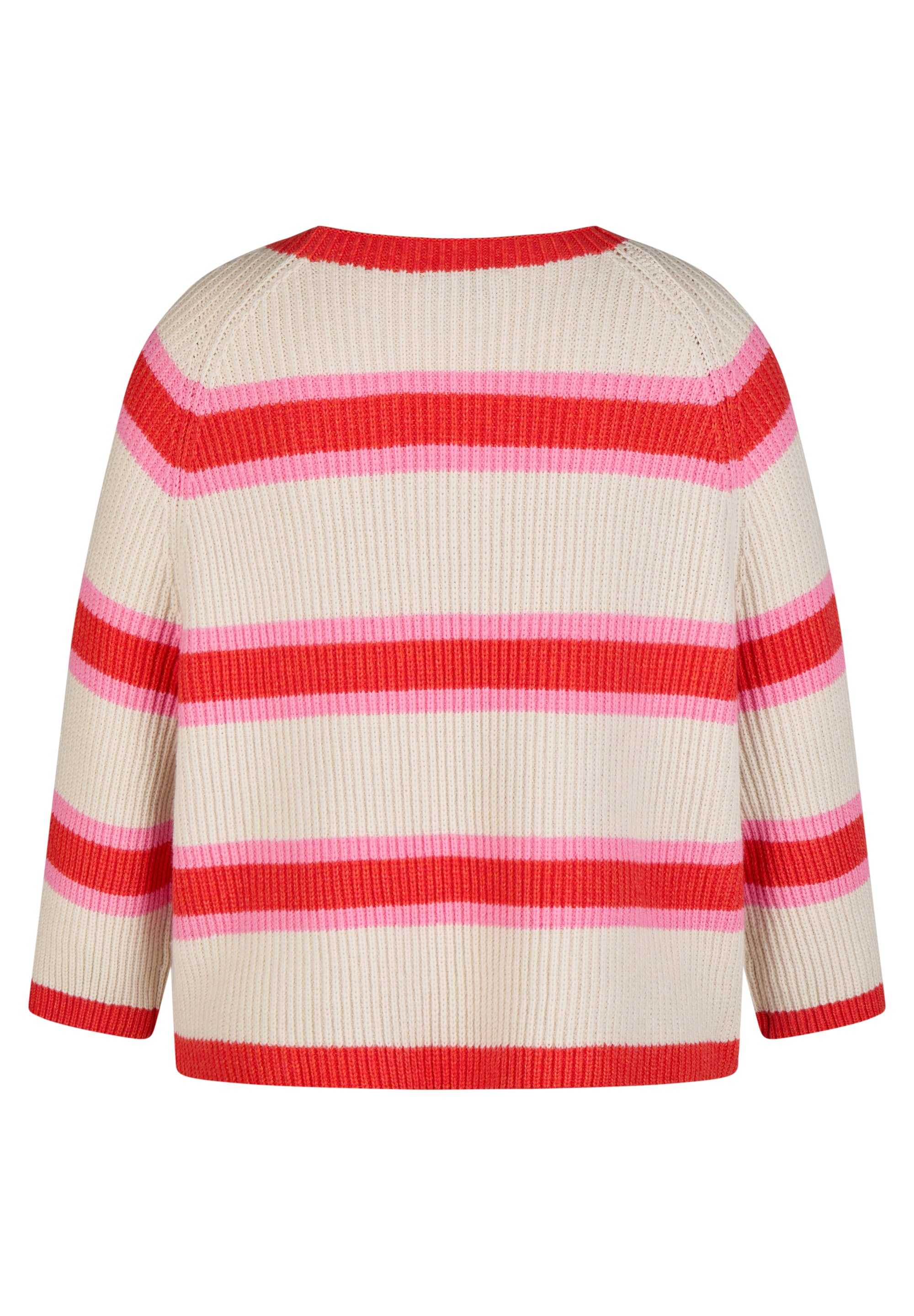 Strickpullover aus Baumwollmix - 6253-HUMMER - Rosa