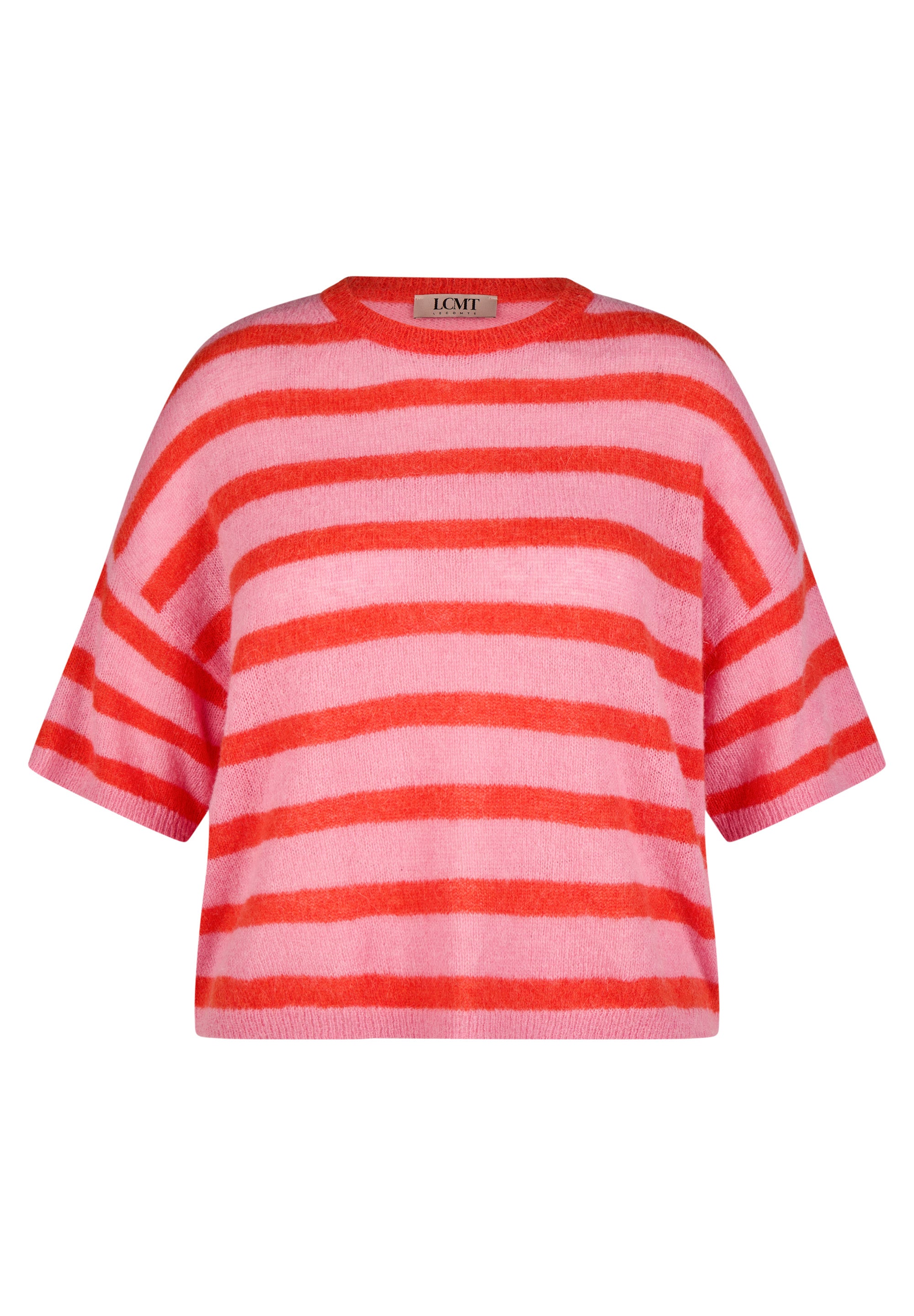 Strickpullover aus Alpakamix - 6253-HUMMER - Pink