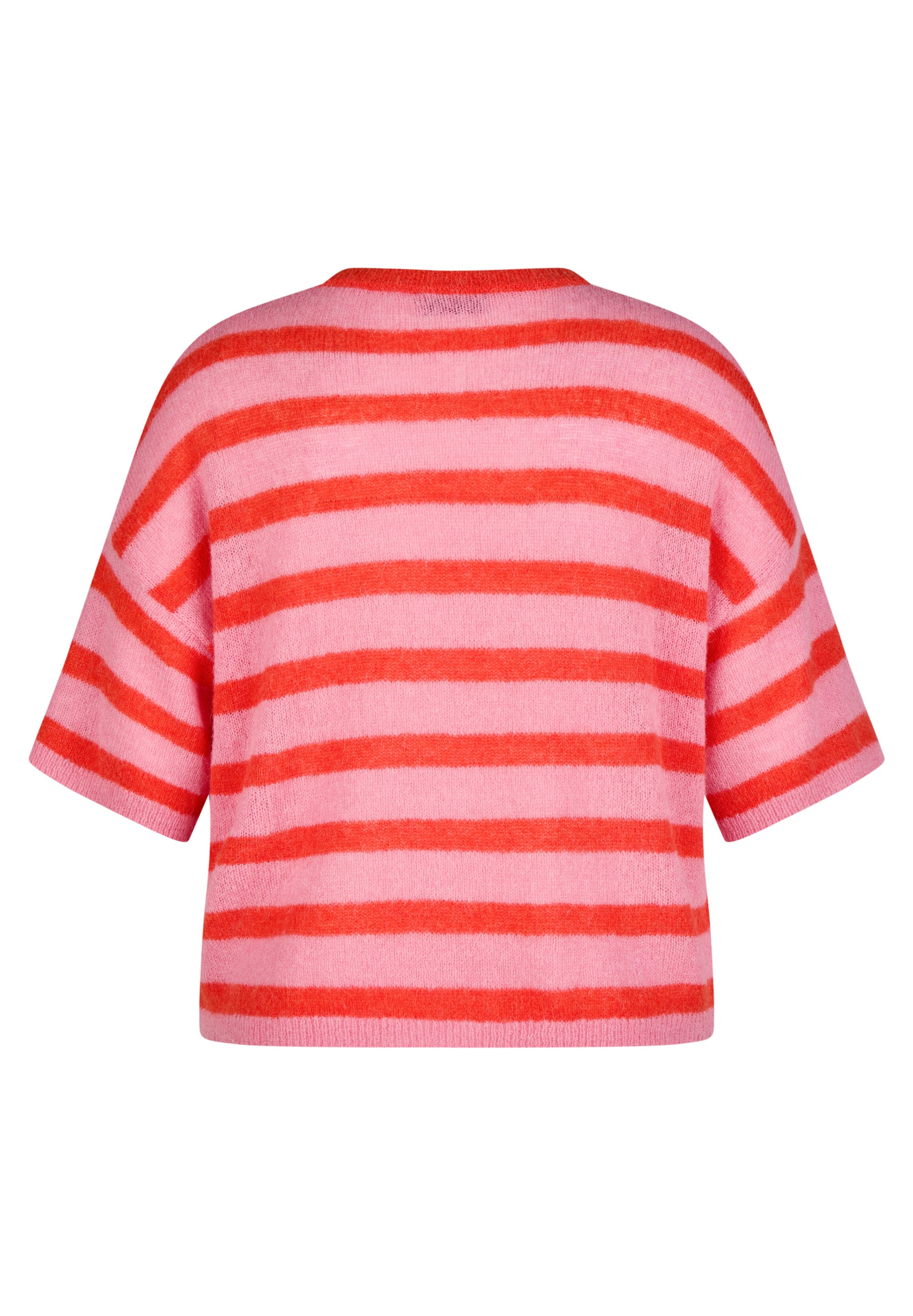 Strickpullover aus Alpakamix - 6253-HUMMER - Pink