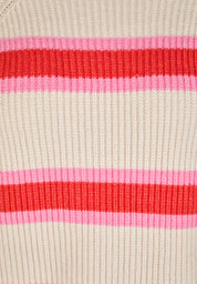 Strickpullover aus Baumwollmix - 6253-HUMMER - Rosa