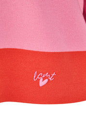 Strickpullover aus Viskosemix - 6212-ROSA - Rosa