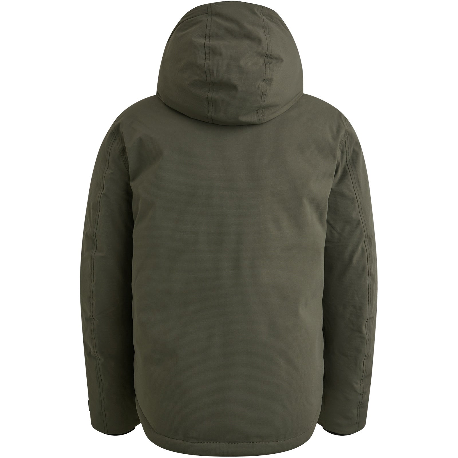 Steppjacke CREWCAT mit Kapuze - 8039-Beluga - Grün