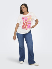 Jeans Flared Fit - Medium Blue Denim - Blau