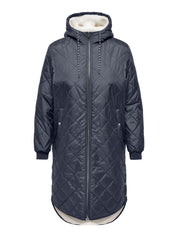 Steppmantel - Ombre Blue - Blau