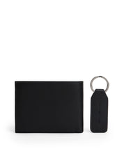 Geldbörse und Schlüsselanhänger - BDS-BLACK - Schwarz
