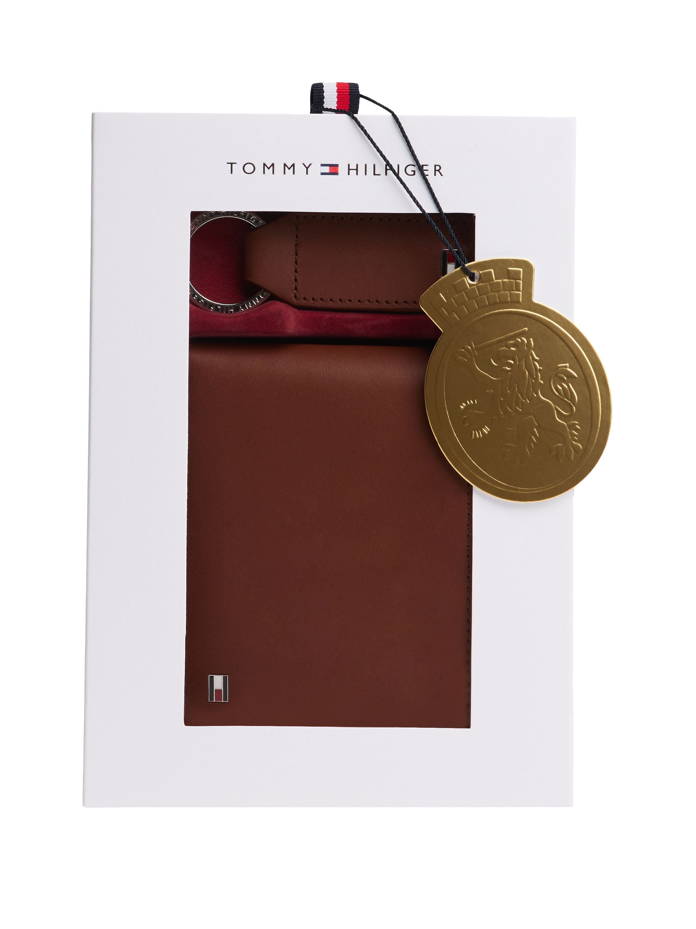 Geldbörse und Schlüsselanhänger - GB8-BROWN - Braun