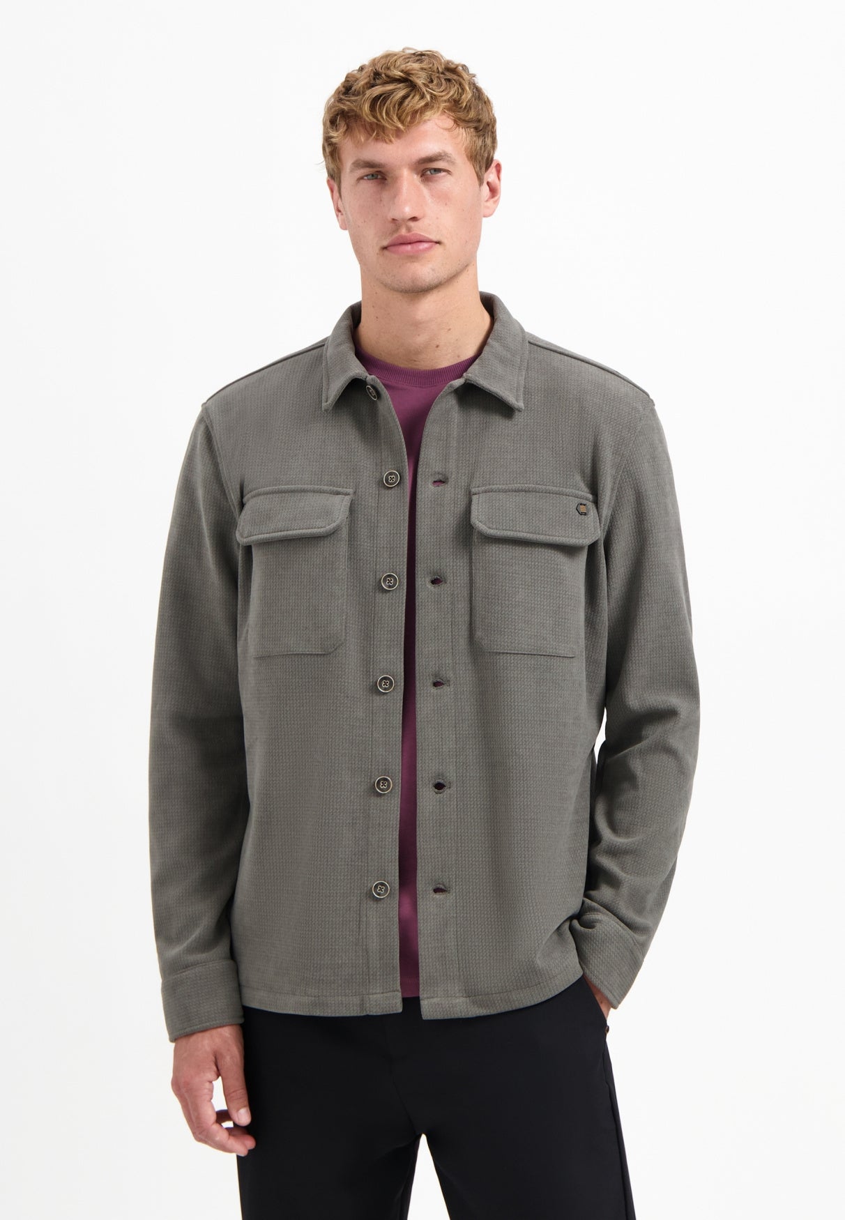 Overshirt - 118-Dark Clay - Grün